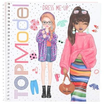 Top Model TOPModel Dress Me Up stickerboek Educatieve boeken (spelletjes en raadsels)