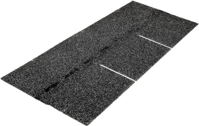 Dakshingles Zwart - Waterdichte Bedekking - Dakbedekking - Zelfklevend - 78x34cm 18 Stuks
