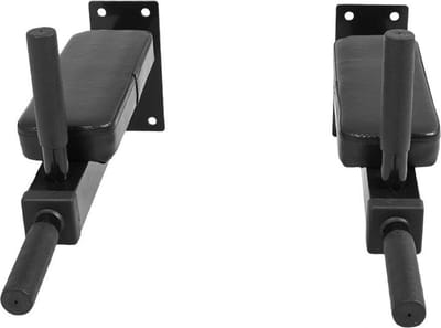 Gorilla Sports Dip Bars Wandmontage - 2 Stuks - Comfortabel Kussen - Dips - Dipsteunen
