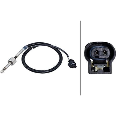 Sensor, uitlaatgastemperatuur HELLA 6PT 010 376-551
