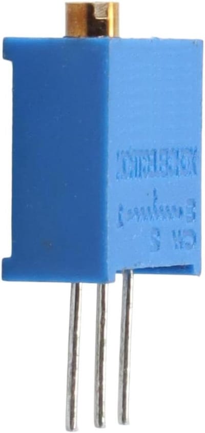 Verstelbare Potentiometer - Variabele Weerstand - Circuit Kalibratie - Meervoudige Afstelling - 5K Ohm - Blauw