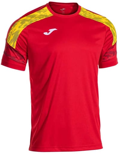 Joma Championship Viii T-shirt Met Korte Mouwen Rood 12-14 Years Jongen