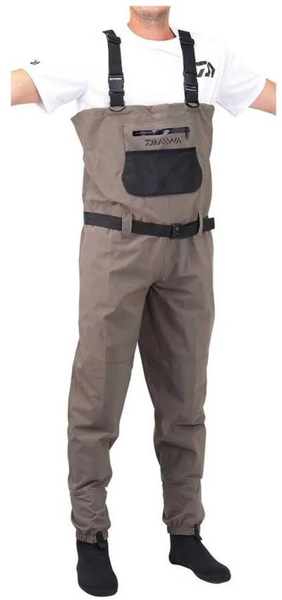 Daiwa 3-layer Ademende Waadpak Bruin EU 38-39 Man