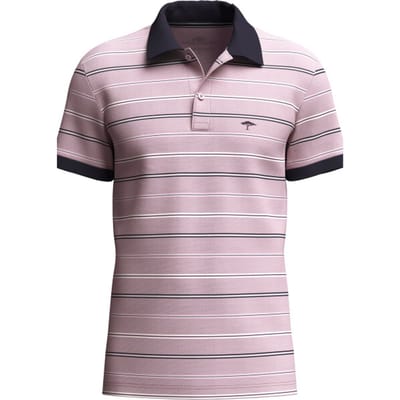 Fynch Hatton - Polo Korte mouw - Heren - L - Rose - Katoen - 1603-1906