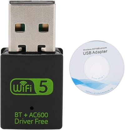 WiFi Bluetooth Adapter 600 MB Dual Band 2.4G-5G Draadloze WiFi Netwerkkaart-ontvanger Windows7-10 Laptop Computer IEEE802.11 a-b-g-n-ac .