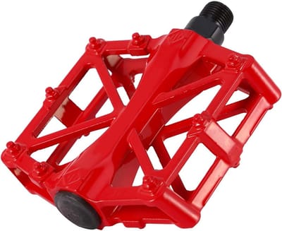 Fietspedalen Aluminium - Fietsonderdelen - Wegracen Fietsen - Antislip Platform - 1 Paar - Rood