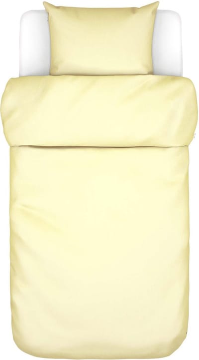 Marc O'Polo Tove Dekbedovertrek Pale Yellow - Eenpersoons – 140x200/220 cm
