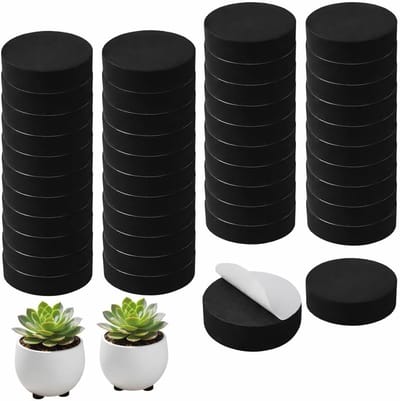Thijox - Onzichtbare Bloempotpoten - Zelfklevende EVA Antislip Voetjes - 8 Stuks voor Binnen en Buiten - Ideaal voor Balkon, Terras en Tuin - Voor Dra