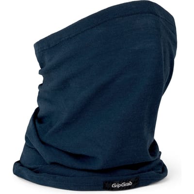 GripGrab - Multifunctional Merino Wol Nekwarmer Wielersport Fiets Loop Sjaal Tube Halswarmer - Navy Blauw - Unisex - Maat One Size