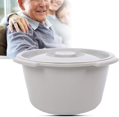 Draagbare Toilet Stoel - Opvouwbaar Toilet - Reizen en Noodgevallen - Sterke Draagkracht - 100 kg capaciteit - Wit