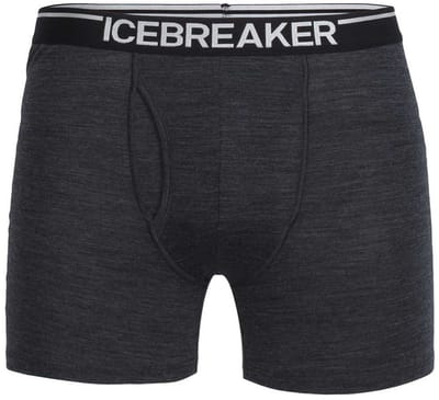 Icebreaker Anatomica With Fly Merino Boxers Grijs S Man