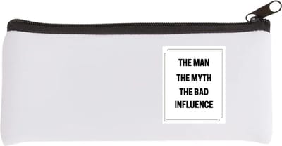 Akyol - the man the myth the bad influence Etui - Quotes - mensen die andere beïnvloeden - verjaardagscadeau - cadeau - kado - geschenk - verjaardag - slechte invloed - 20 bij 9 cm