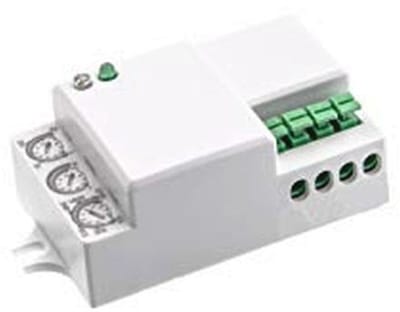 Mini Radar Bewegingsmelder voor Binnen - 360° Detectie, 12-24V Inbouw Bewegingssensor Geschikt voor LED