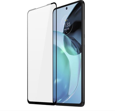 Dux Ducis Screen Protector - Geschikt voor Motorola Moto G72 Screen Protector - Dux Ducis Full-Cover Tempered Glass - Zwart