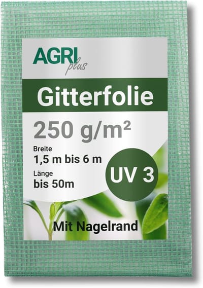 Tuinfolie - Kasfolie Groeibed - Planten Beschermen - UV-bestendig Weerbestendig - 2 x 8 m