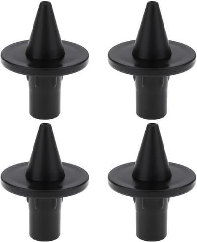 Dailygoody - Universele Pole End Spike Voetstoppers - 4 Stuks - Voor