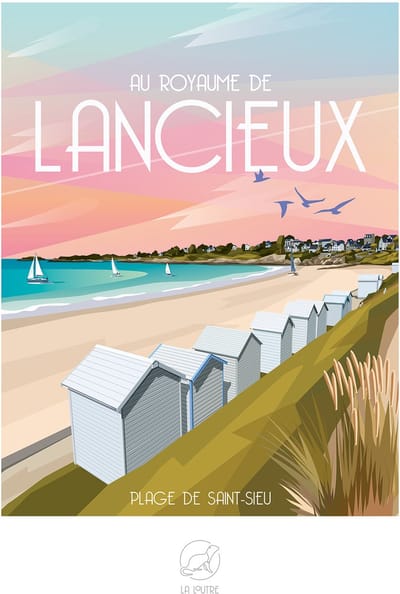 La Loutre puzzel 1000 stukjes - Plage de Saint-Sieu - legpuzzel.