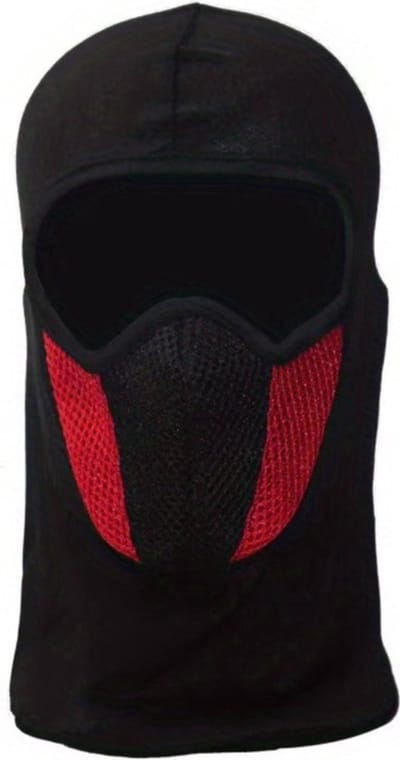Bovista Ski Mask - Bivakmuts - Balaclava - Ski Masker - Face Mask - Full Face Mask - Winter Masker - Rood