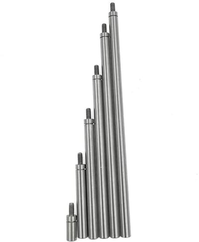 Meetpen Verlengstangen - Meetklok Staven - Precisie Meten - M2.5 Draad - 4.5mm Diameter