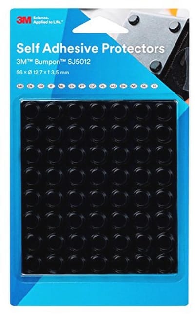 Elastische buffers - Zelfklevend, Antislip, Cilindervormig - 56 stuks
