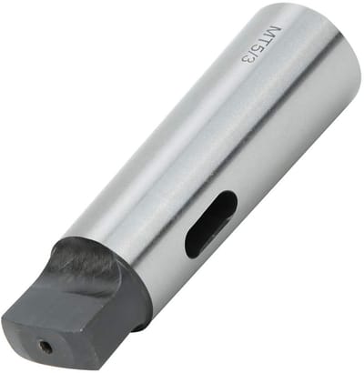 Dailygoody - Morse Conus Adapter - MT5 naar MT3 - Hoge hardheid en slijtvastheid - Zilverkleurig - Boorhuls - Geschikt voor draaibankfrezen - Sne
