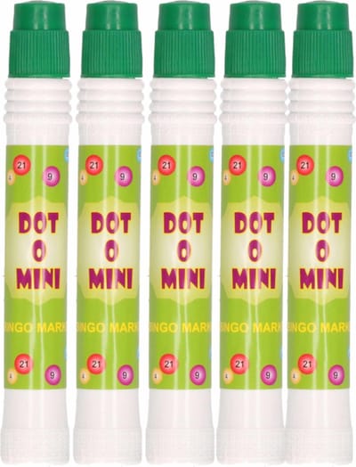 Twisk bingodabber groen Dot.O.Win 20ml speelgoed knutselen.