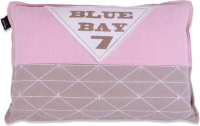 In The Mood Blue Bay - Sierkussen - 30x45 cm - Roze