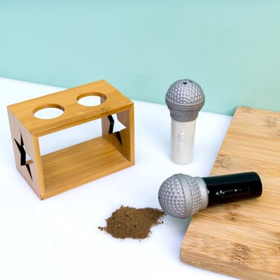 Microfoon Peper- En Zoutstel van Winkee
