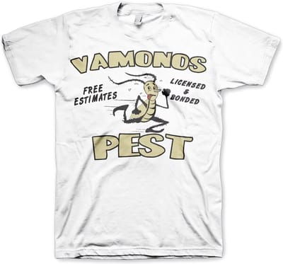 Breaking Bad Vamanos Pest T-shirt White