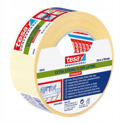 tesa EXTRA STRONG 04944-00001-11 Dubbelzijdige tape tesafix 4944 Wit (l x b) 25 m x 50 mm 1 stuk(s)