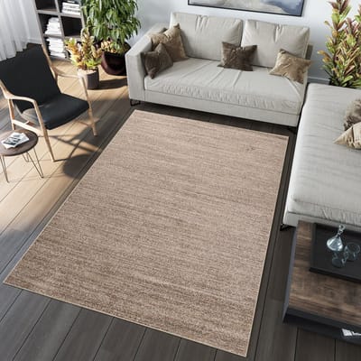Tapiso Sari Vloerkleed Laagpolig Tapijt Karpet Creme Maat- 60x100