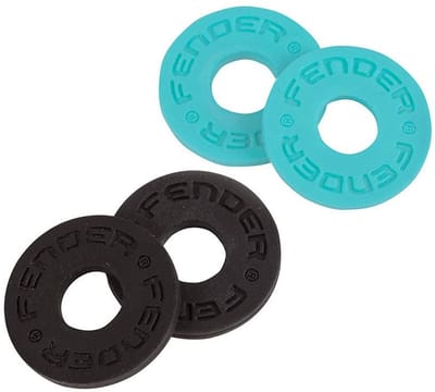 Fender Strap Blocks Zwart / Daphne Blue (4 Stuks) 0990819010