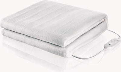 Thuys – Elektrische Onderdeken – 160x140 CM – 2 Warmtezones - Wit – Comfort En Snelheid Voor Koude Nachten
