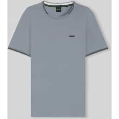 regular fit T-shirt van katoenmix model 'TAUL '