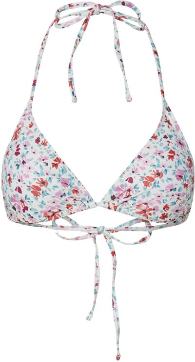 Pieces Dames Triangel Bikini Top PCBAOMI Gebloemde Print - Maat L