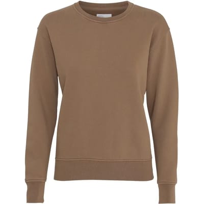 Damestrui met Ronde Hals Colorful Standard Classic Organic Sahara Camel