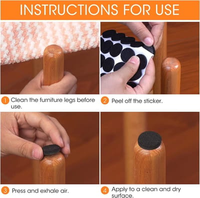 Dailygoods- Rubberen Voetjes 30 Stuks - Antislip Beschermers - Zelfklevend - Voor Meubels - Duurzaam TRP Rubber - Bescherming Tegen Krassen - Meubelbeschermers