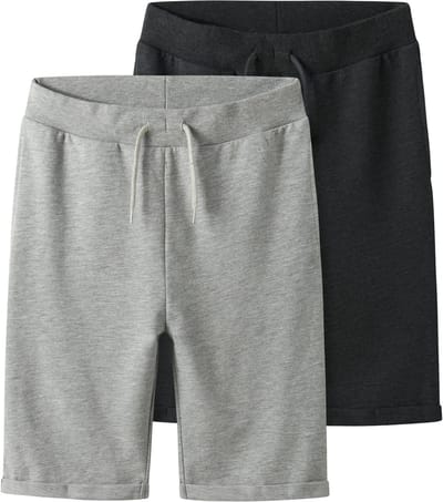 NAME IT - TKMCOX 2P SWEAT SHORTS UNB NOOS - Jongens - Bermuda shorts
