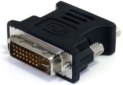StarTech DVI-naar-VGA-kabeladapter M/F - set van 10 - Zwart