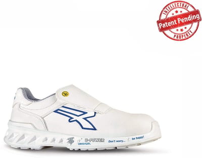 U-Power Sicherheitsschuhe / Slipper Alan Esd S2 Src RV20222 Weiß-37