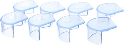 Dreambaby Hoekbescherming Transparant 8 Stuks - Kindveilige Hoekbeschermers voor Tafel en Meubels - Niet Giftig en Duurzaam
