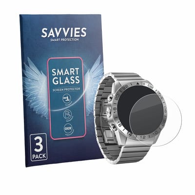3 Stuks Savvies Screenprotector - geschikt voor North Edge GAVIA - beschermfolie glas transparant