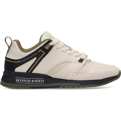 Scotch & Soda Vivex Beige Multi Talla: 40 | Zapatillas Deportivas Outlet | Hombre | Marrón