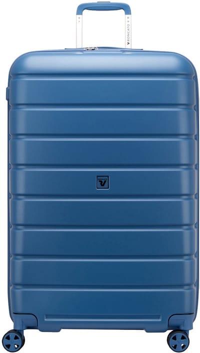 Roncato ReLIFE Expandable Trolley 78 Detachable Wheels blu retro