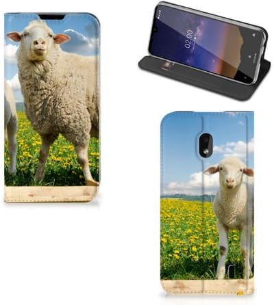 Nokia 2.2 Hoesje maken Schaap en Lammetje