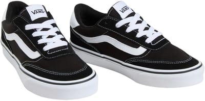 Vans Brooklyn LS SUEDE/CANVAS BLACK/WHITE Unisex Sneakers - Black/White
