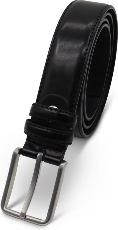 Safekeepers riem heren zwart- riemen heren - mannen riem leer - Zwart