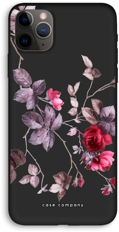 Case Company® - Hoesje geschikt voor iPhone 11 Pro Max hoesje - Mooie bloemen - Biologisch Afbreekbaar Telefoonhoesje - Bescherming alle Kanten en Schermrand