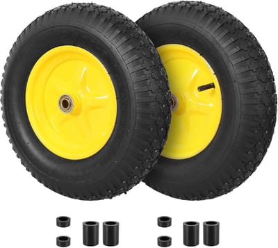 Wiel Band - Banden - Vervoer - Rubberen Materiaal - 4.00-8 - Zwart