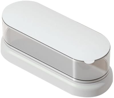 Ultrasone Reiniger - Sieraden Cleaner - Precisie Reiniging - Draagbaar Ontwerp - 20 cm - Wit